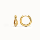 Dome Hoop Earrings - BRENNMORE 