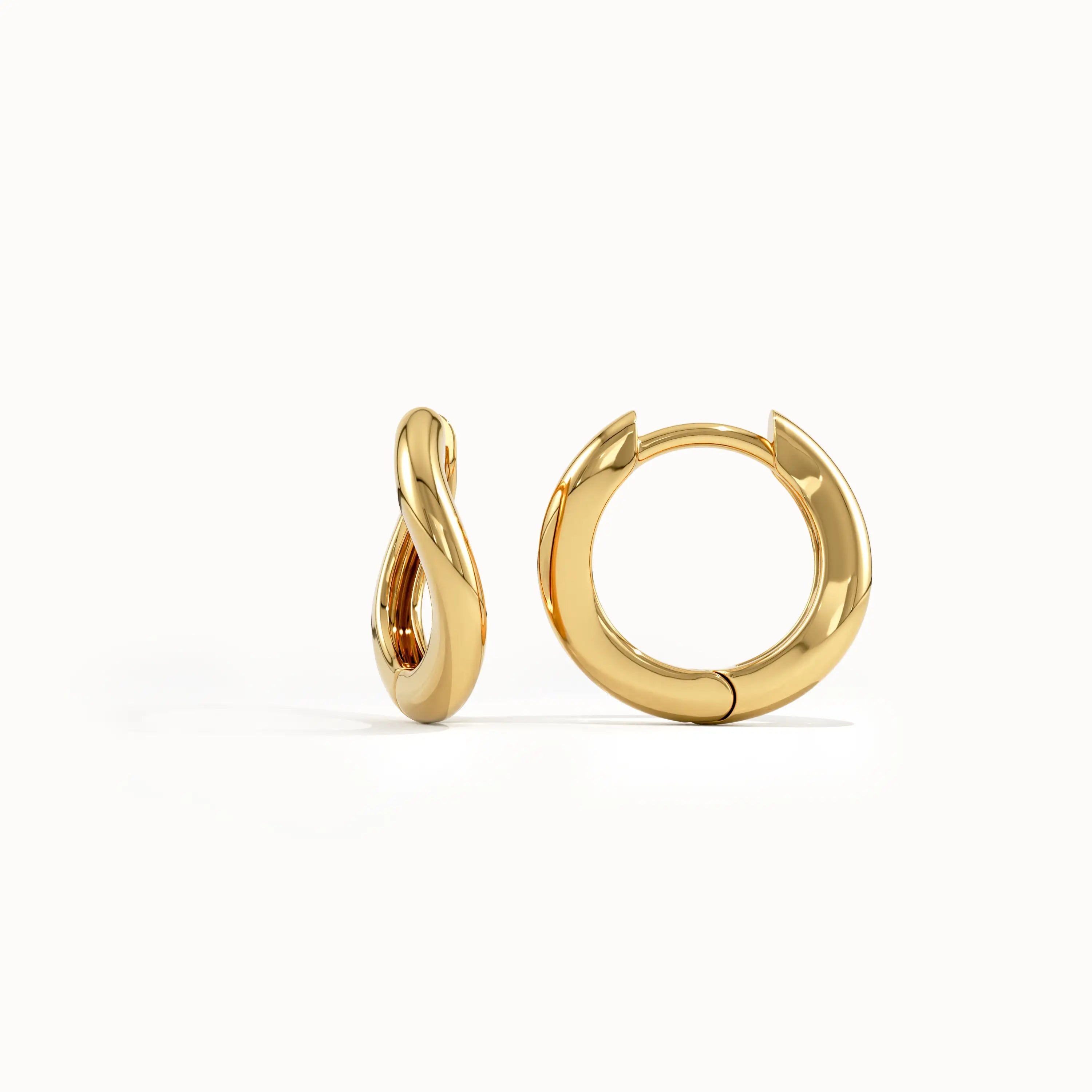 Dome Hoop Earrings - BRENNMORE 