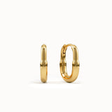 Oval Hoop Earrings My Store