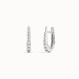 U Shape Hoop Earrings - BRENNMORE 
