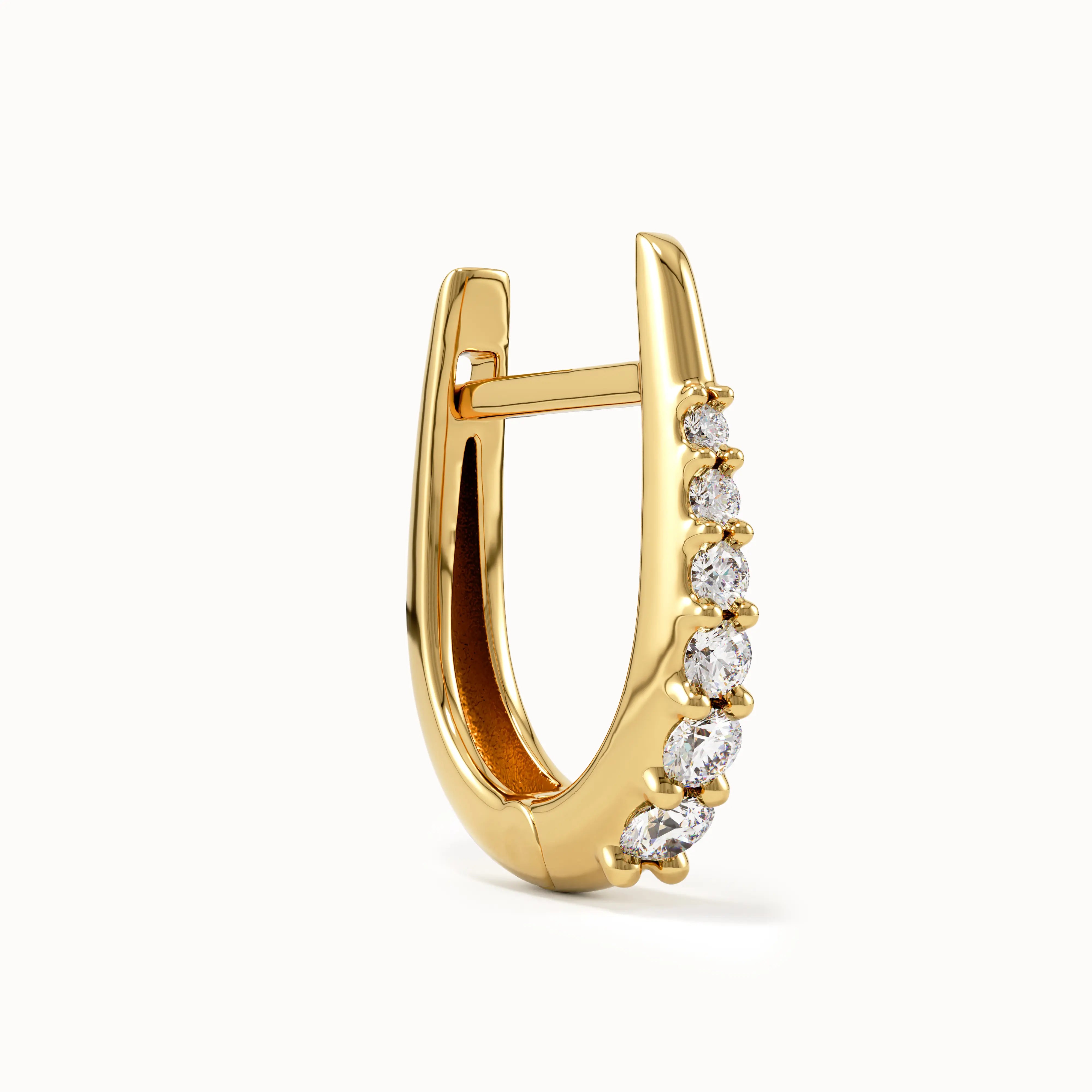 U Shape Hoop Earrings My Store