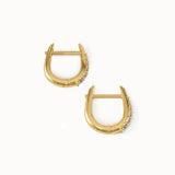 U Shape Hoop Earrings My Store