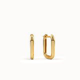Rectangle Hoop Earrings My Store