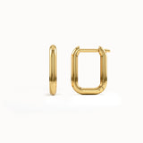 Rectangle Hoop Earrings - BRENNMORE 