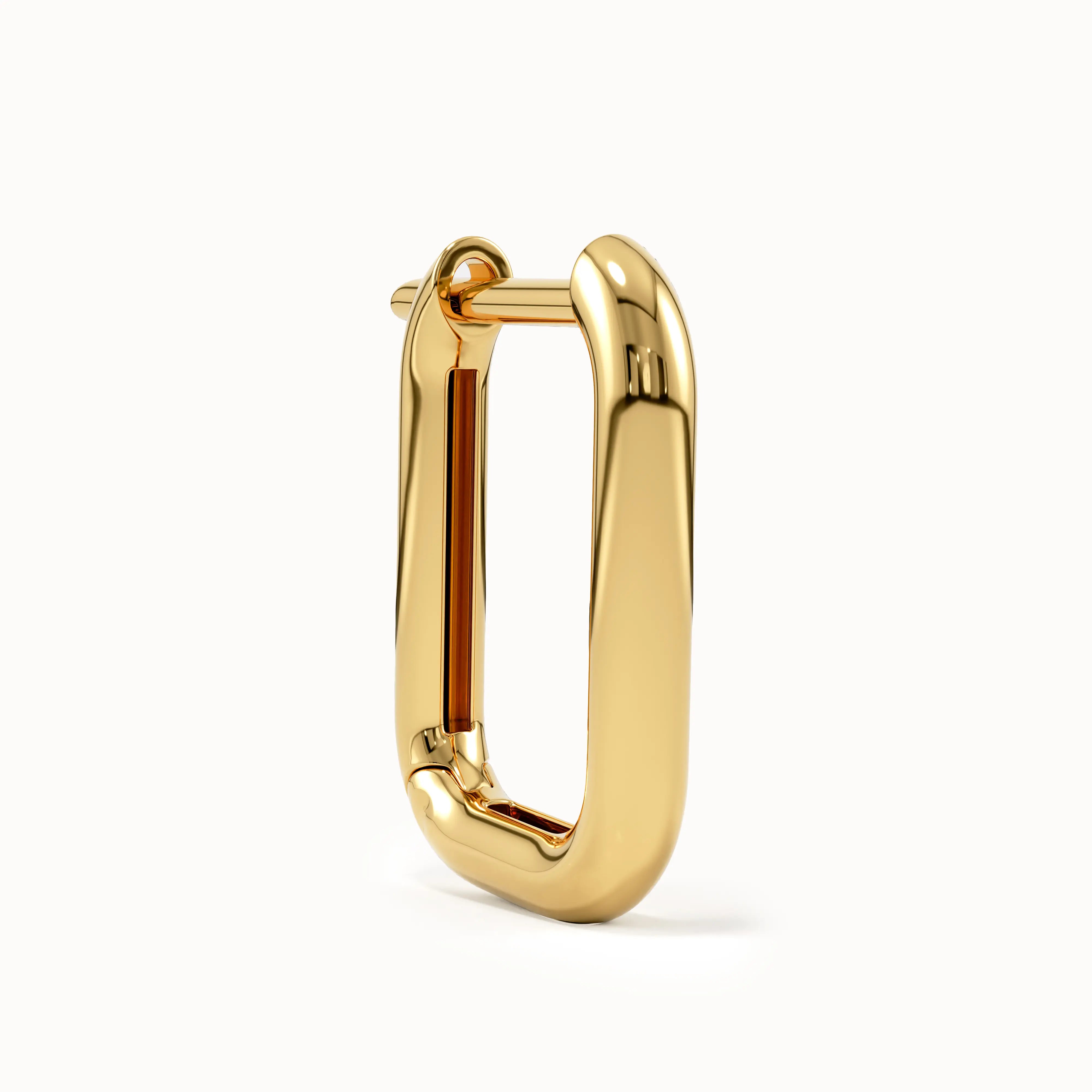 Rectangle Hoop Earrings My Store