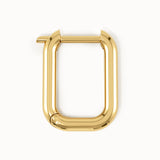Rectangle Hoop Earrings My Store