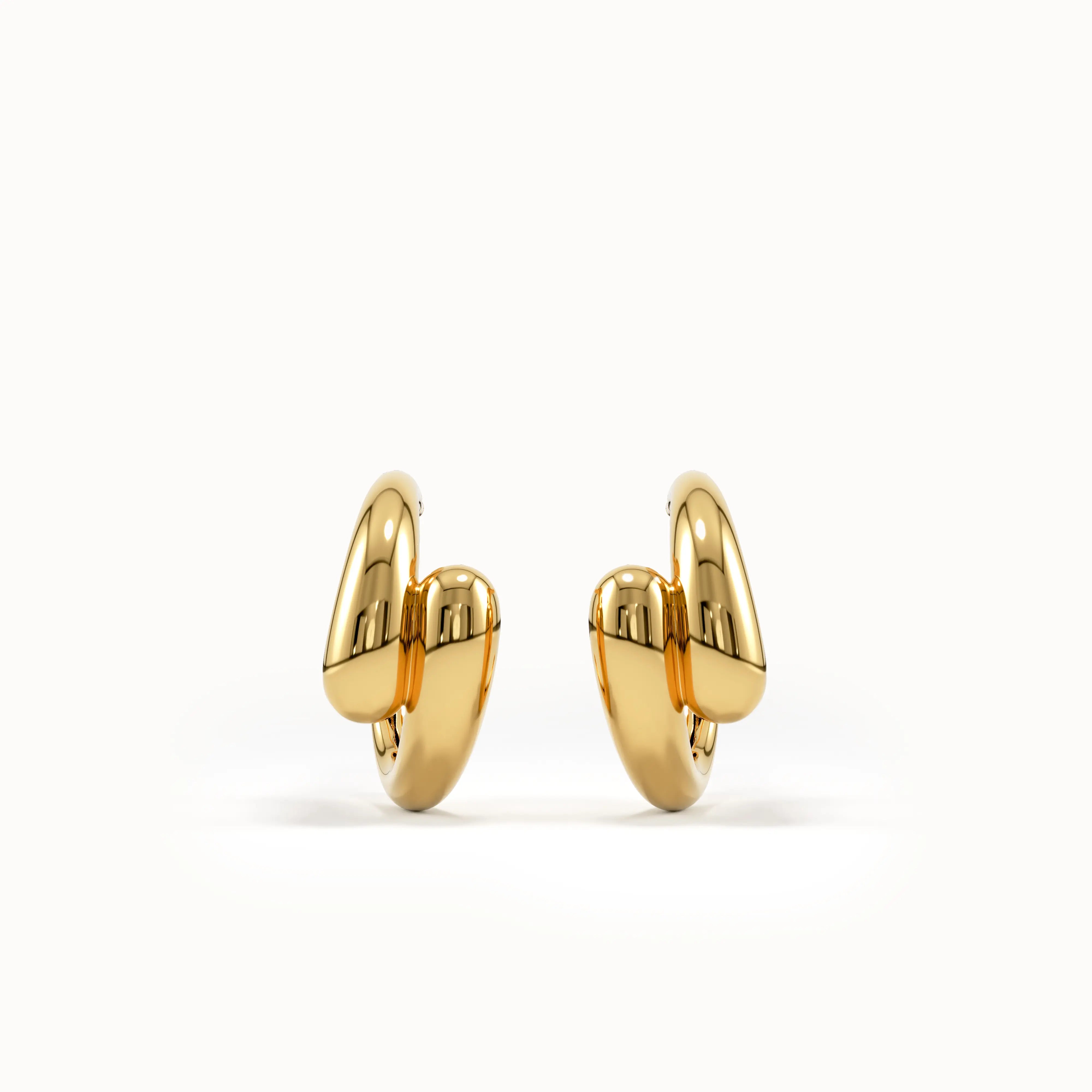Drop Half Hoop Earrings My Store