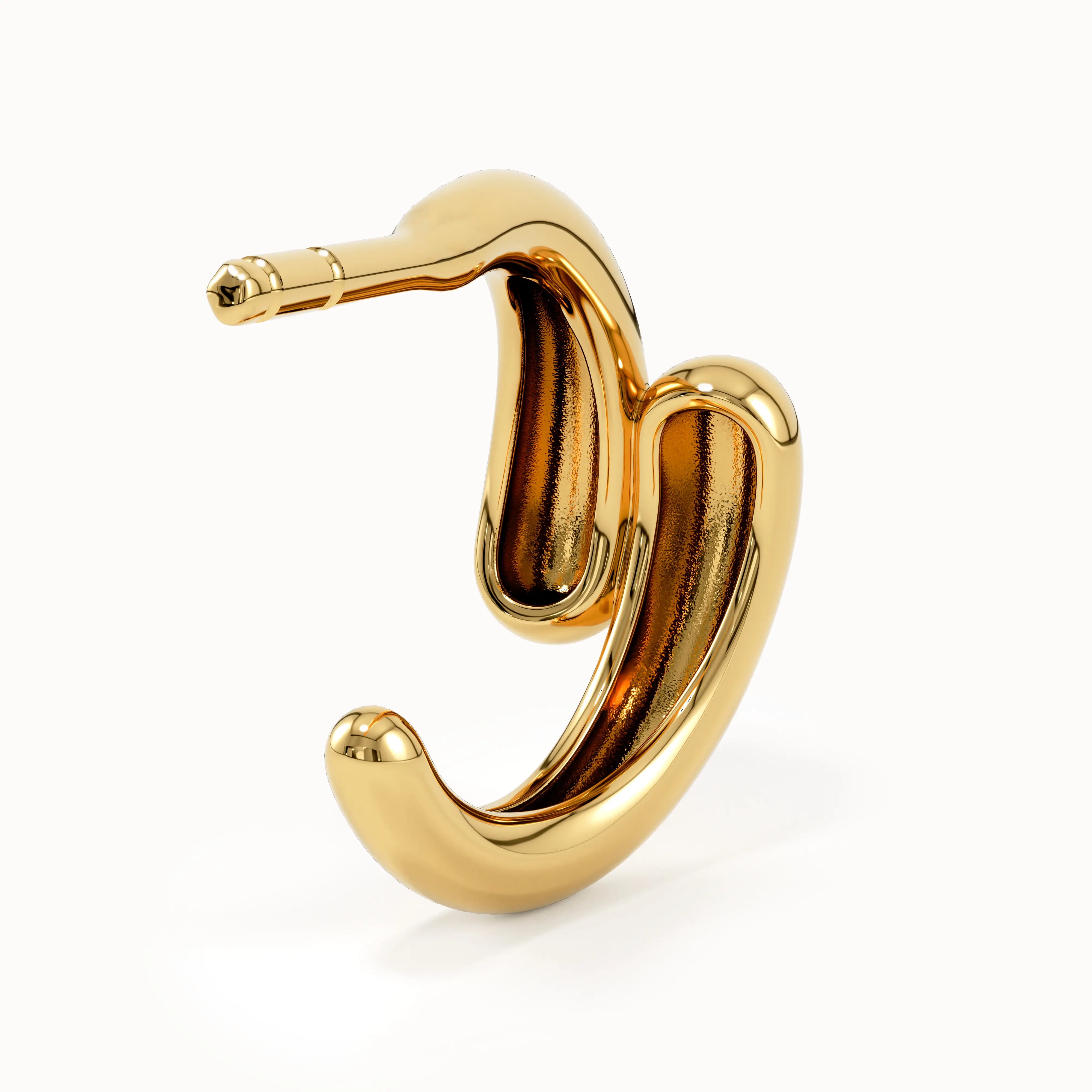 Drop Half Hoop Earrings My Store