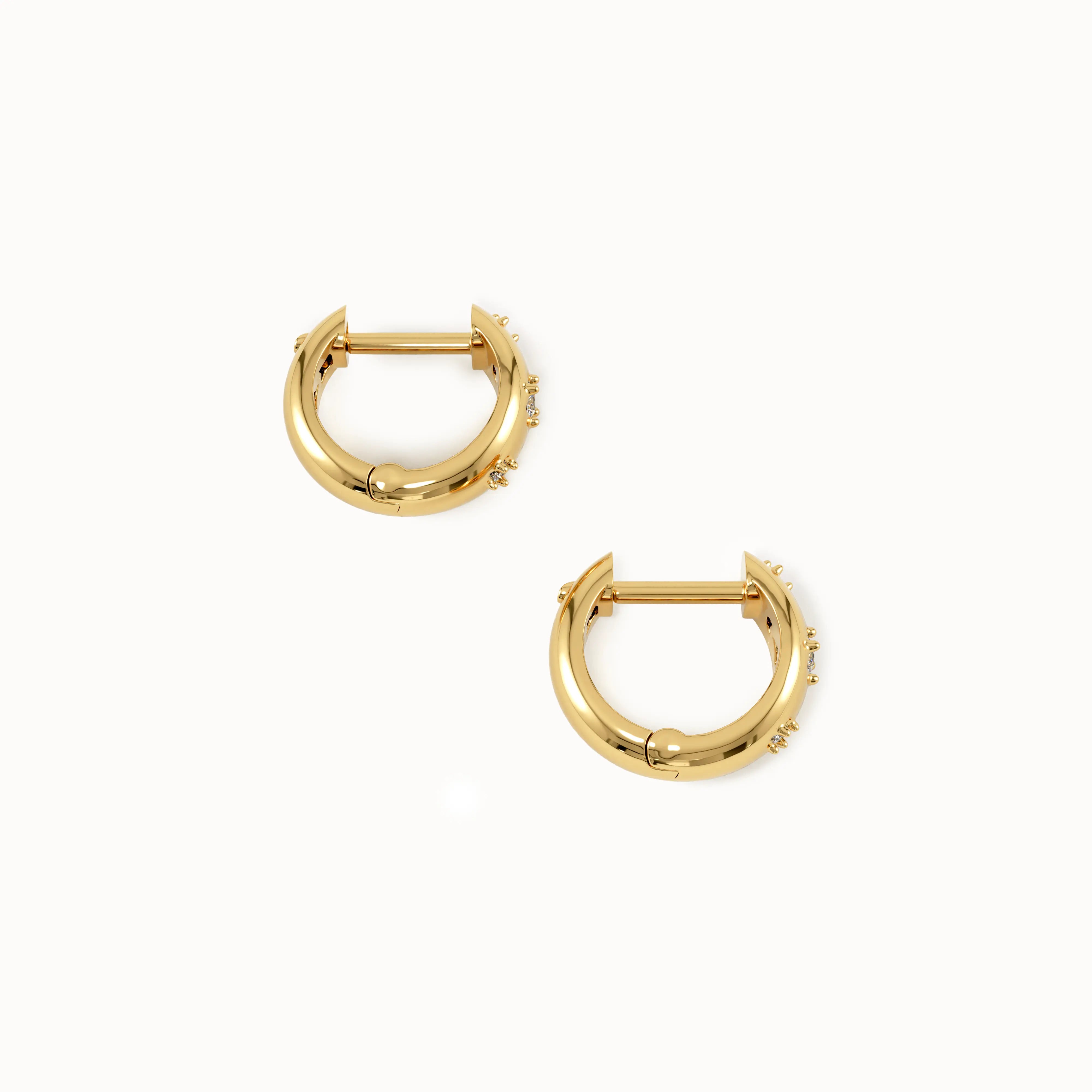 Star Hoop Earrings My Store