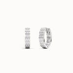 Textured Hoop Earrings - BRENNMORE 