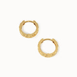 Textured Hoop Earrings My Store