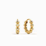 Beaded Hoop Earrings My Store