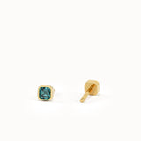 Aquamarine Stud Earrings My Store