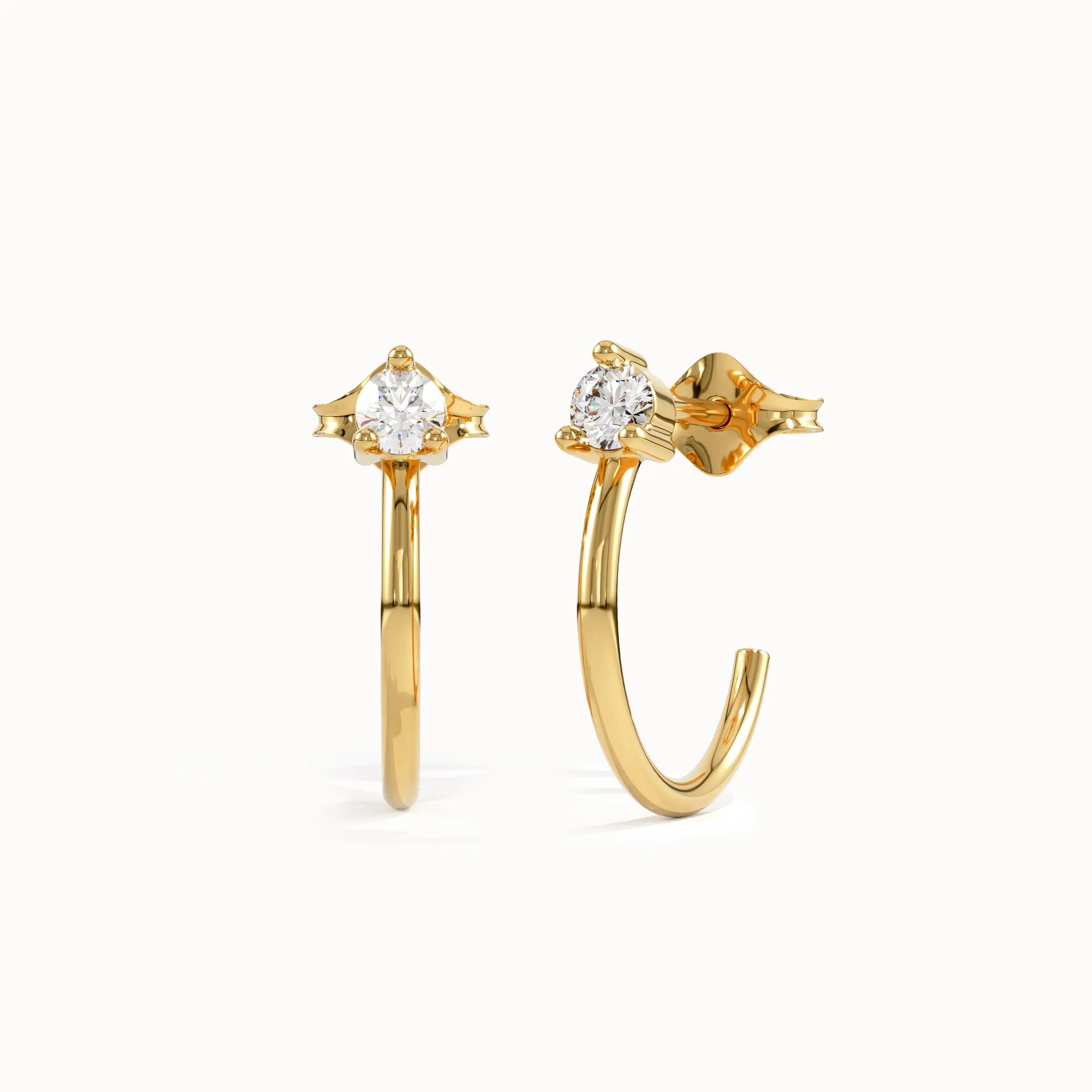 Solo Hoop Earrings - BRENNMORE 