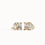Toi et Moi Stud Earrings - BRENNMORE 