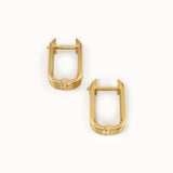 Line Hoop Earrings My Store