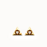 Triangle Stud Earrings My Store