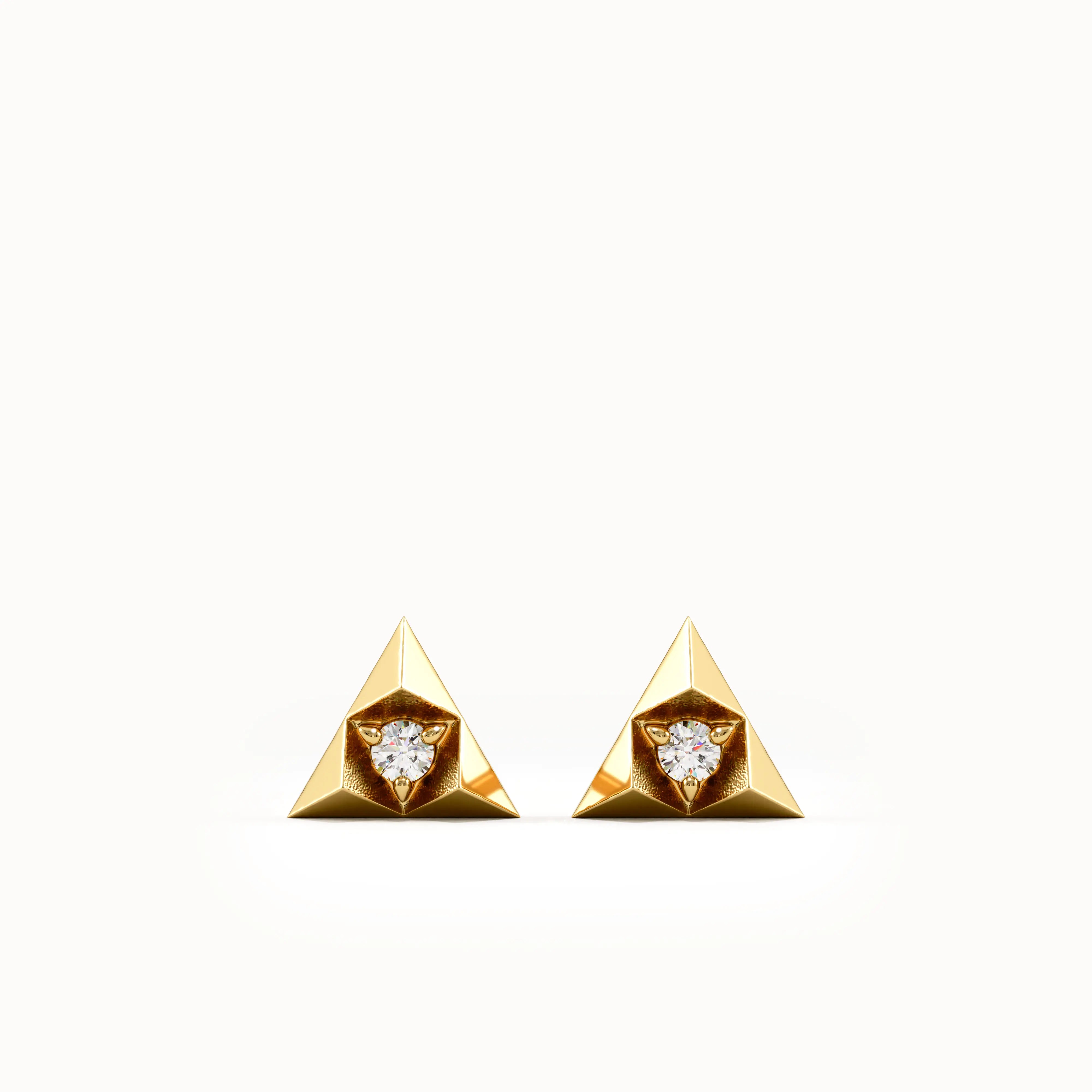 Triangle Stud Earrings My Store