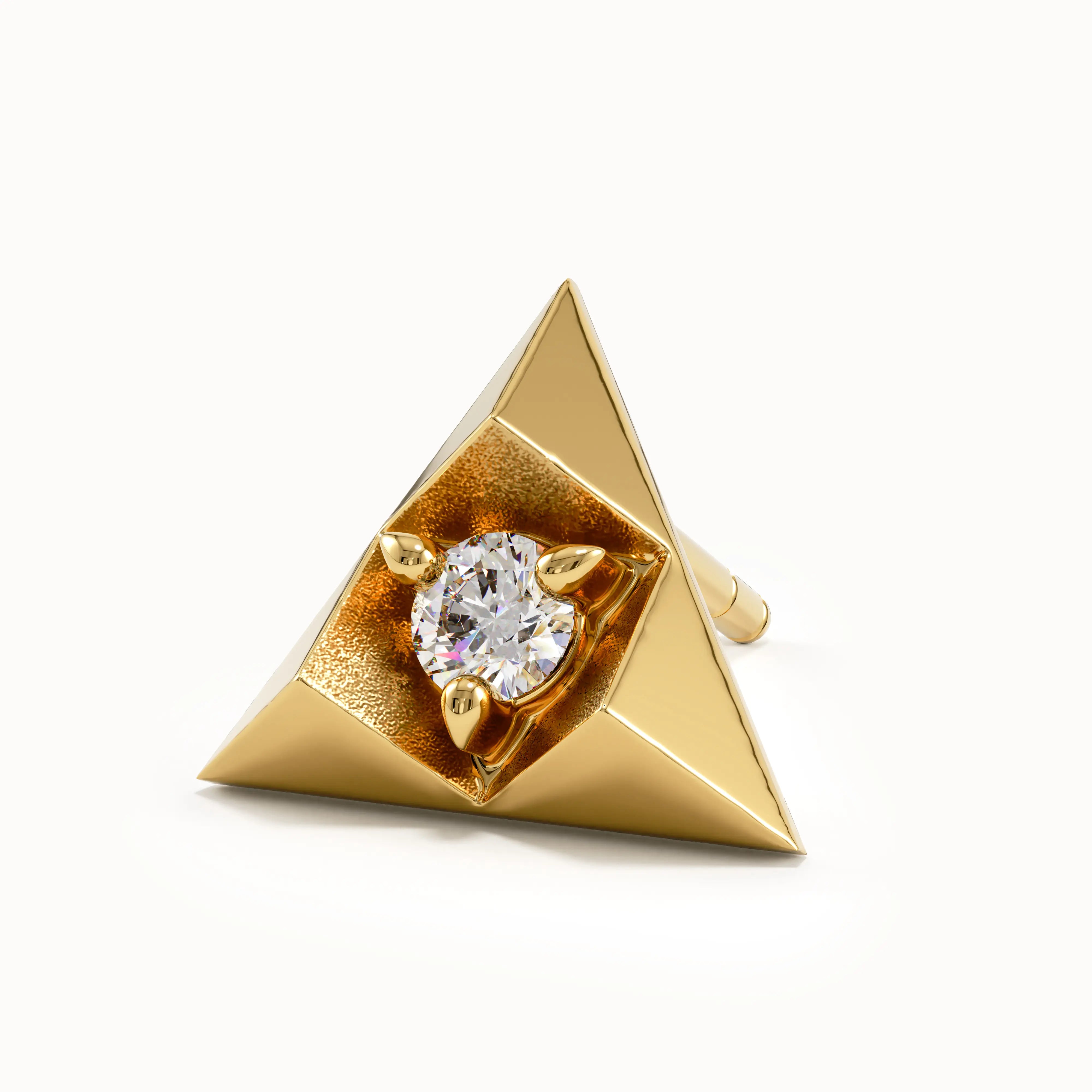 Triangle Stud Earrings My Store