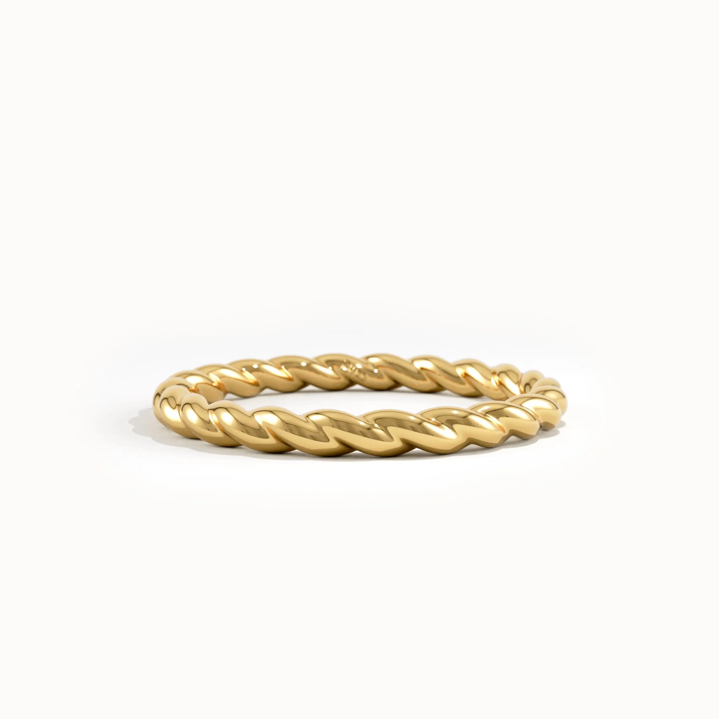 Twisted Rope Stacking Ring - BRENNMORE 