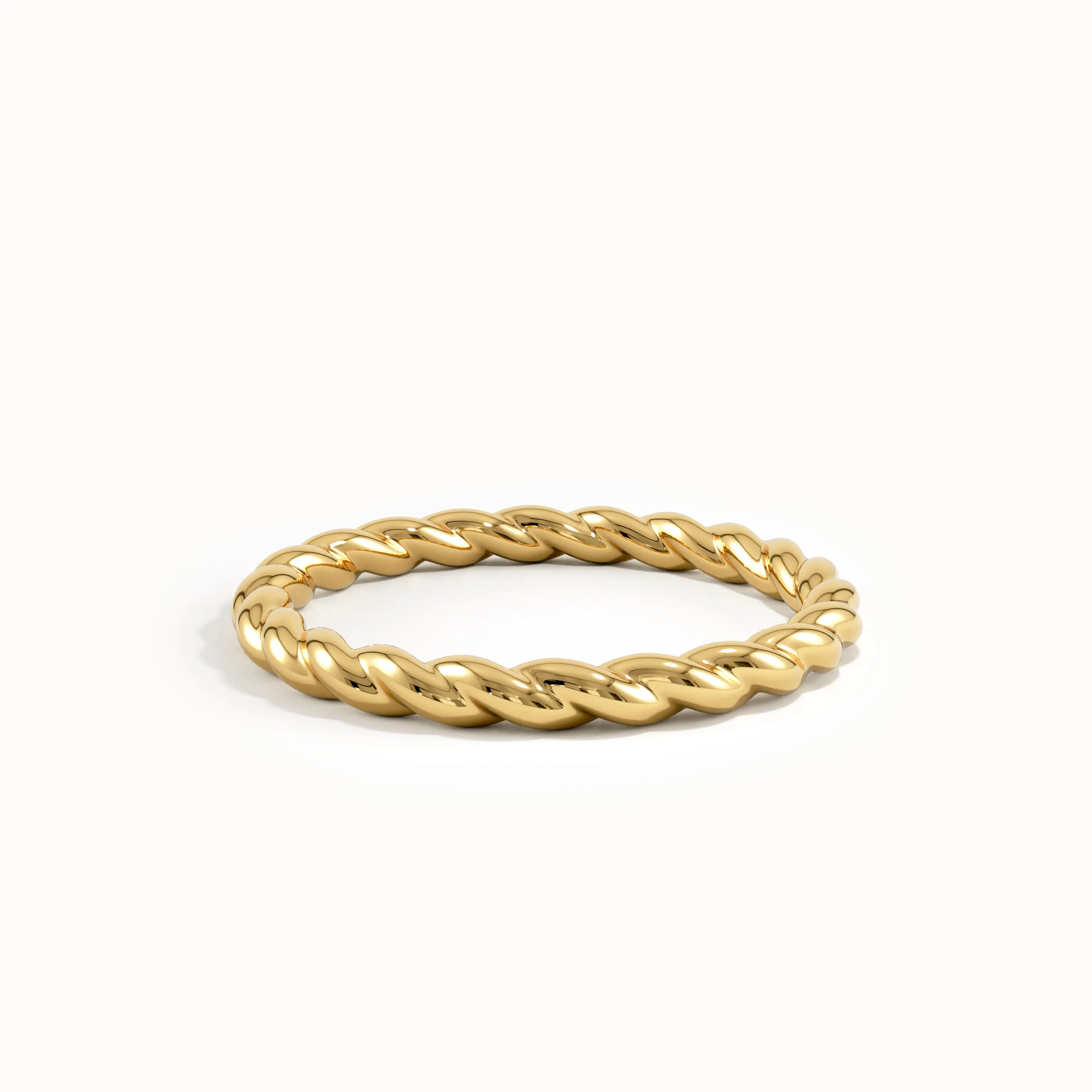 Twisted Rope Stacking Ring