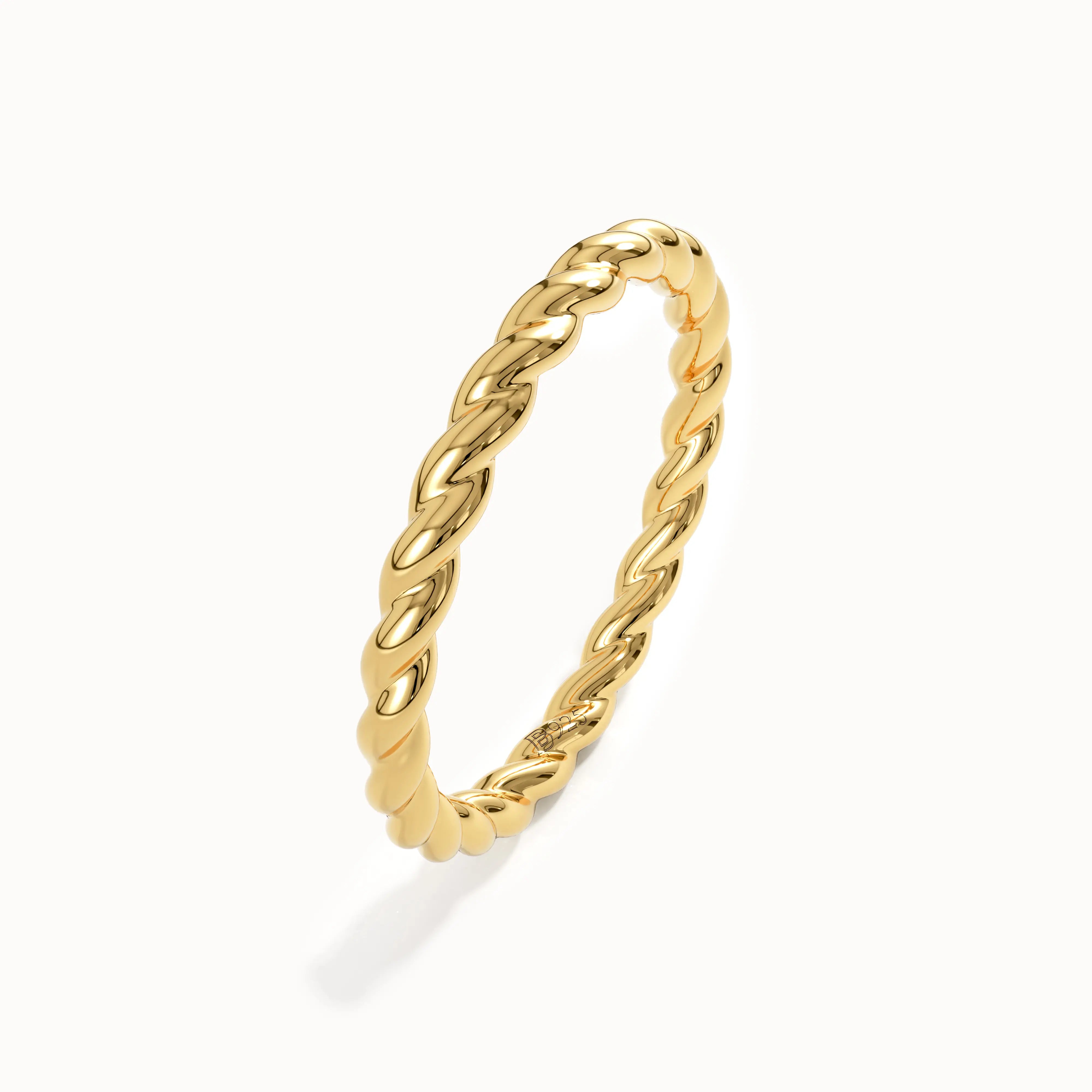 Twisted Rope Stacking Ring My Store