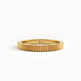 Lined Band Wedding Ring - BRENNMORE 