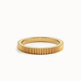 Lined Band Wedding Ring My Store