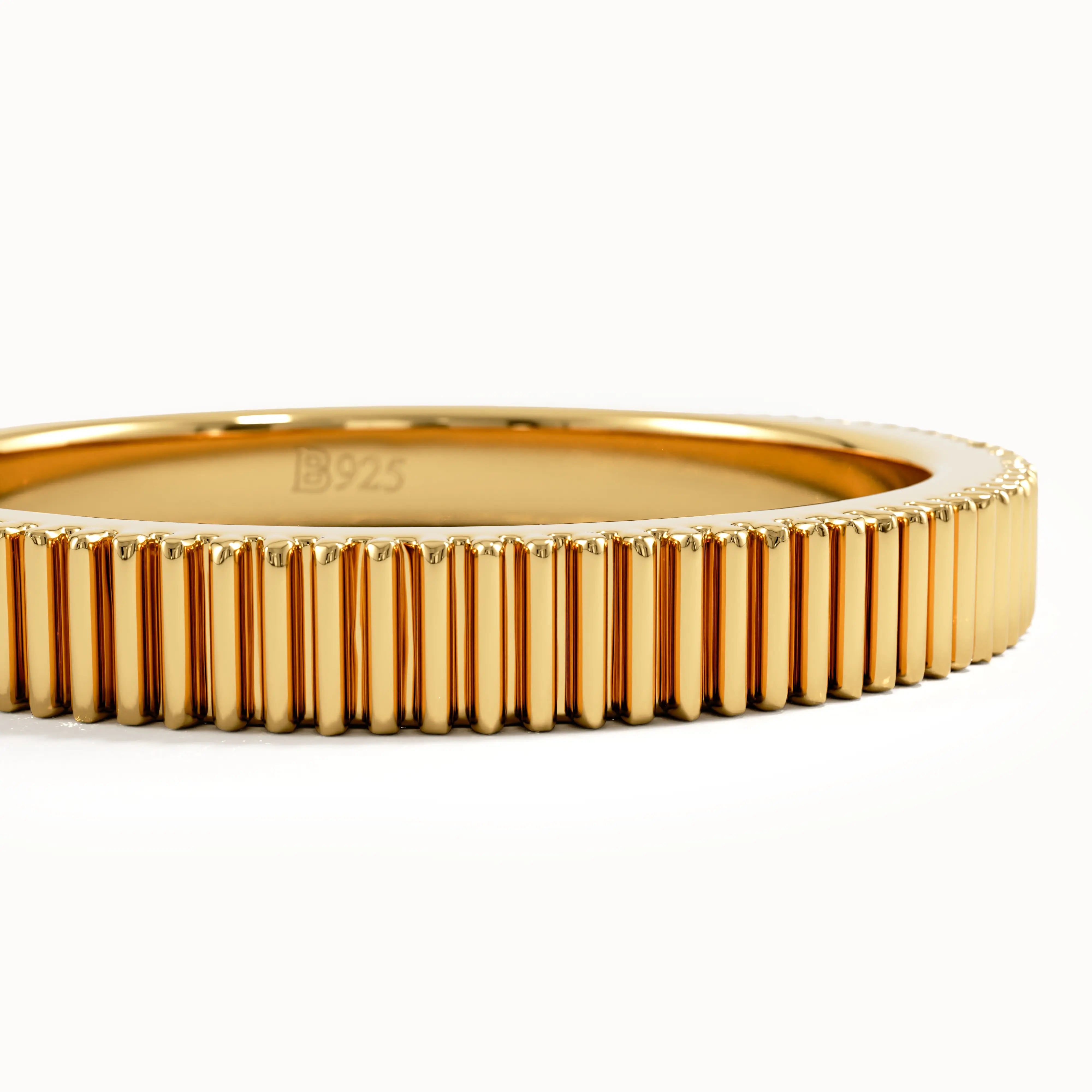 Lined Band Wedding Ring My Store