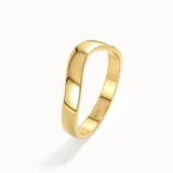 Curve Band Wedding Ring - BRENNMORE 
