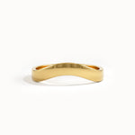 Curve Band Wedding Ring - BRENNMORE 
