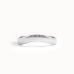 Curve Band Wedding Ring - BRENNMORE 