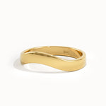 Curve Band Wedding Ring - BRENNMORE 