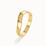 Curve Band Wedding Ring