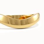Curve Band Wedding Ring - BRENNMORE 