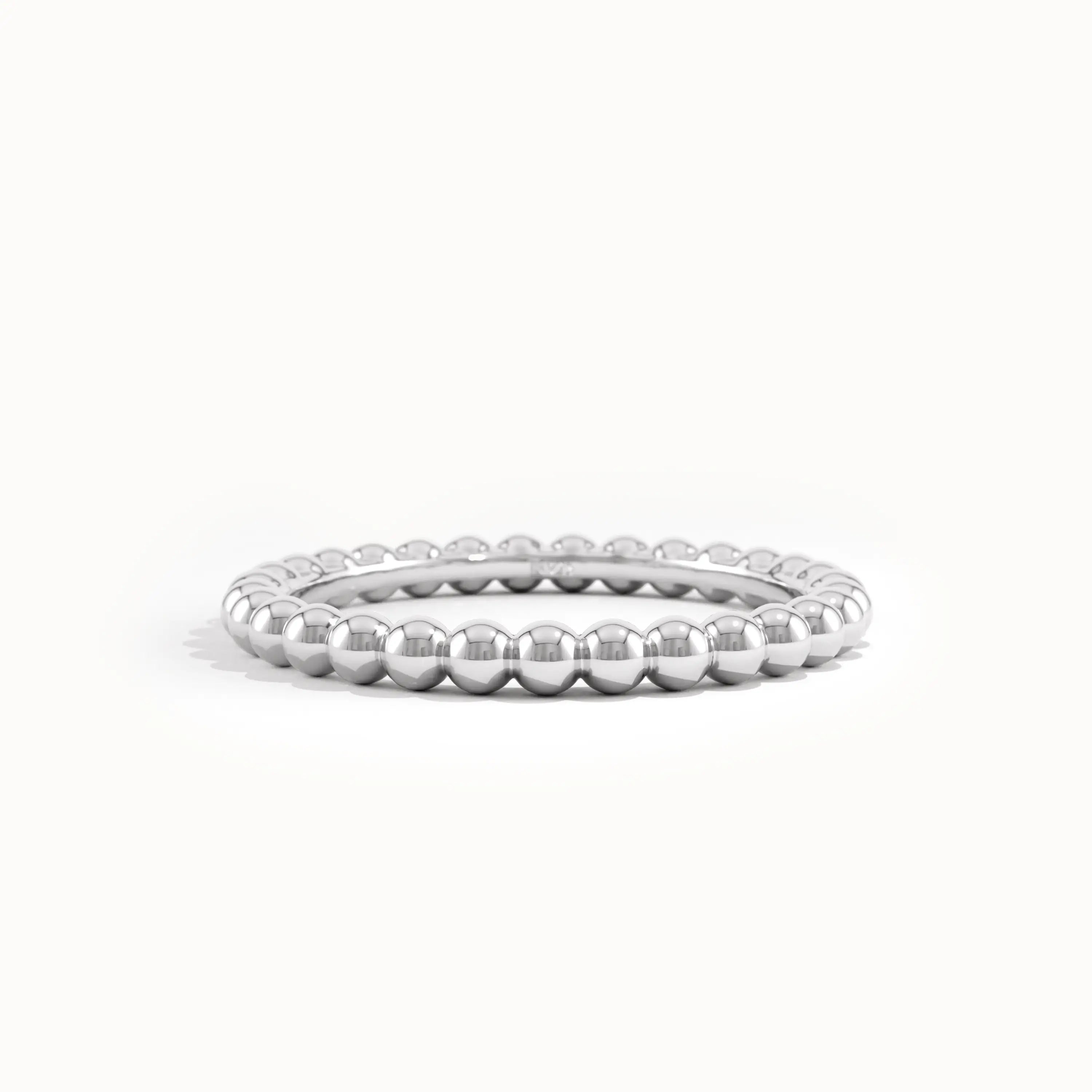 Beaded Band Stacking Ring - BRENNMORE 