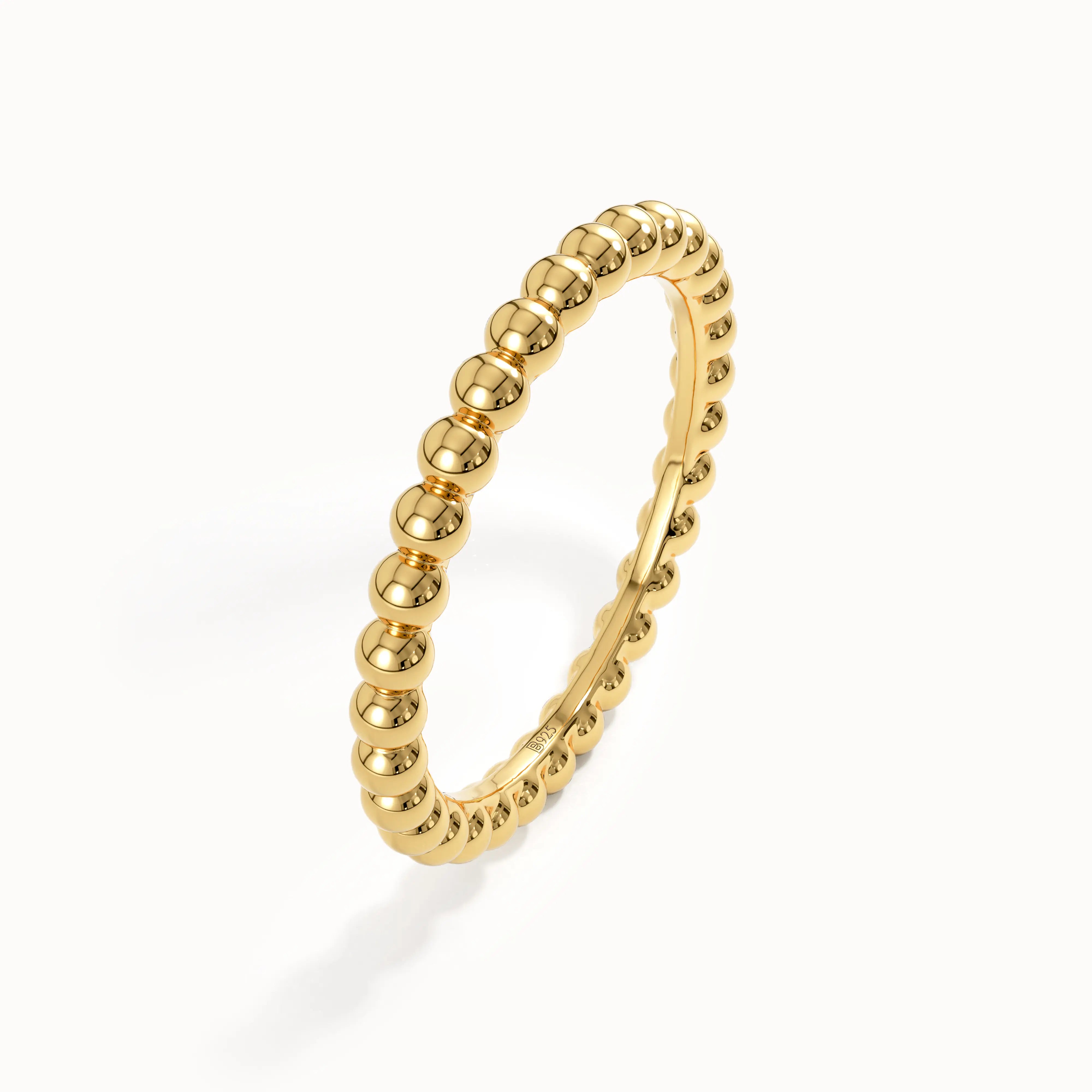 Beaded Band Stacking Ring My Store