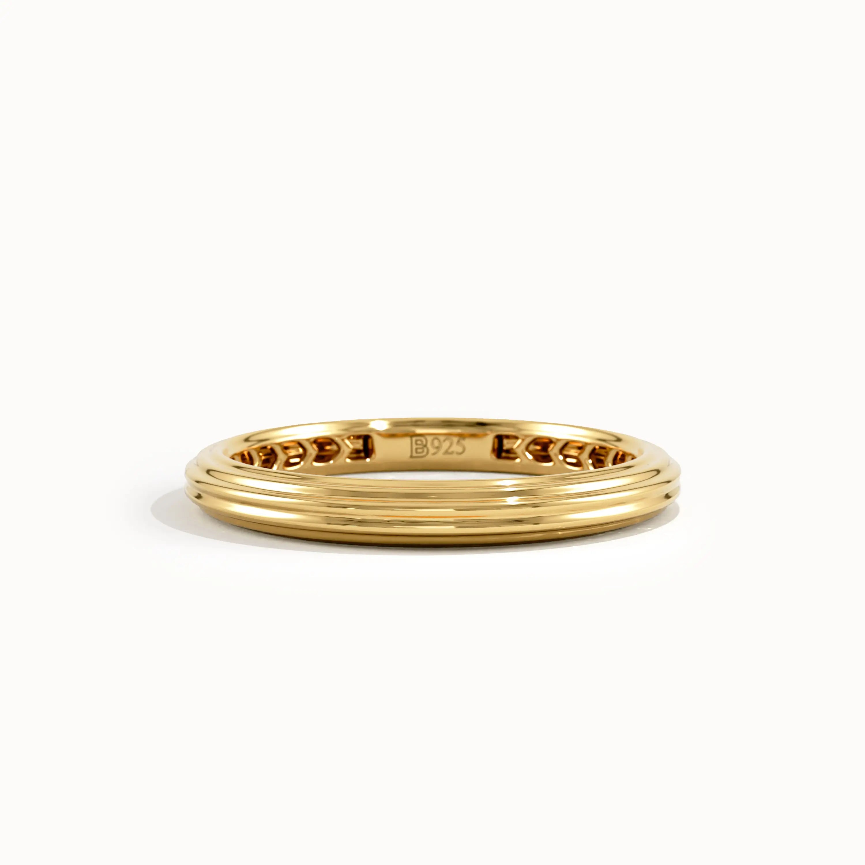 Simple Band Wedding Ring - BRENNMORE 