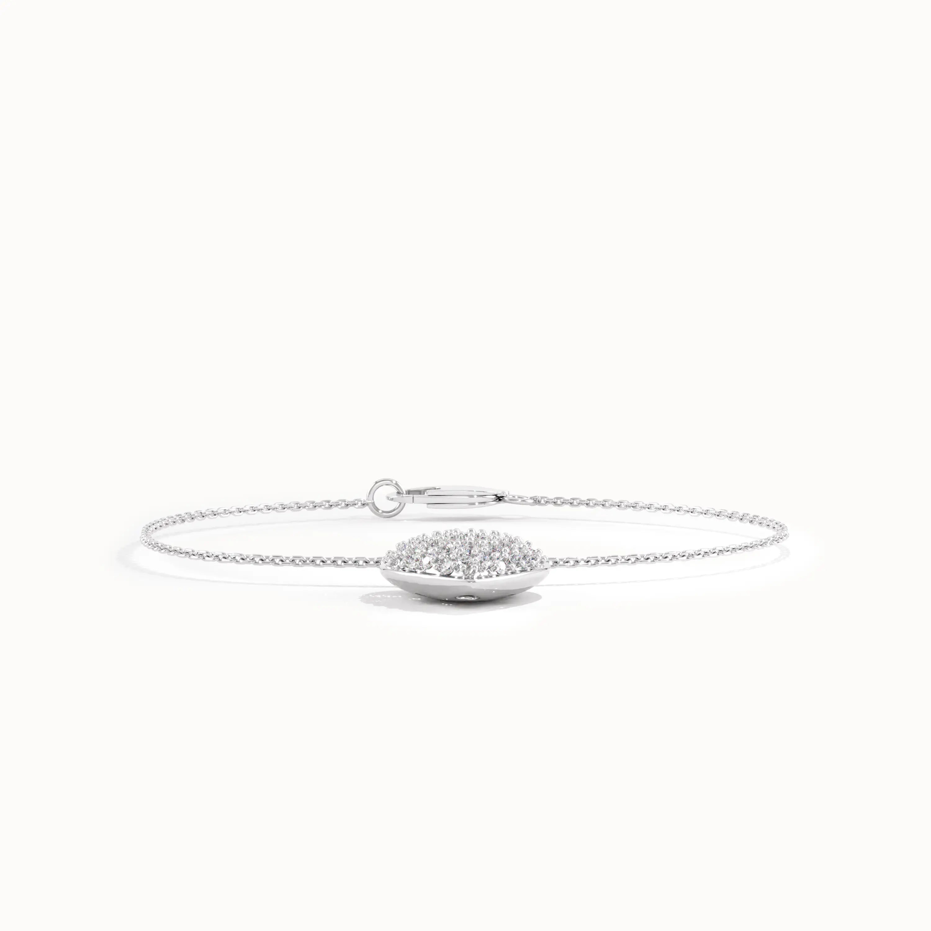 Pave Heart Bracelet - BRENNMORE 