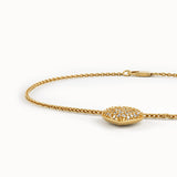 Pave Heart Bracelet My Store