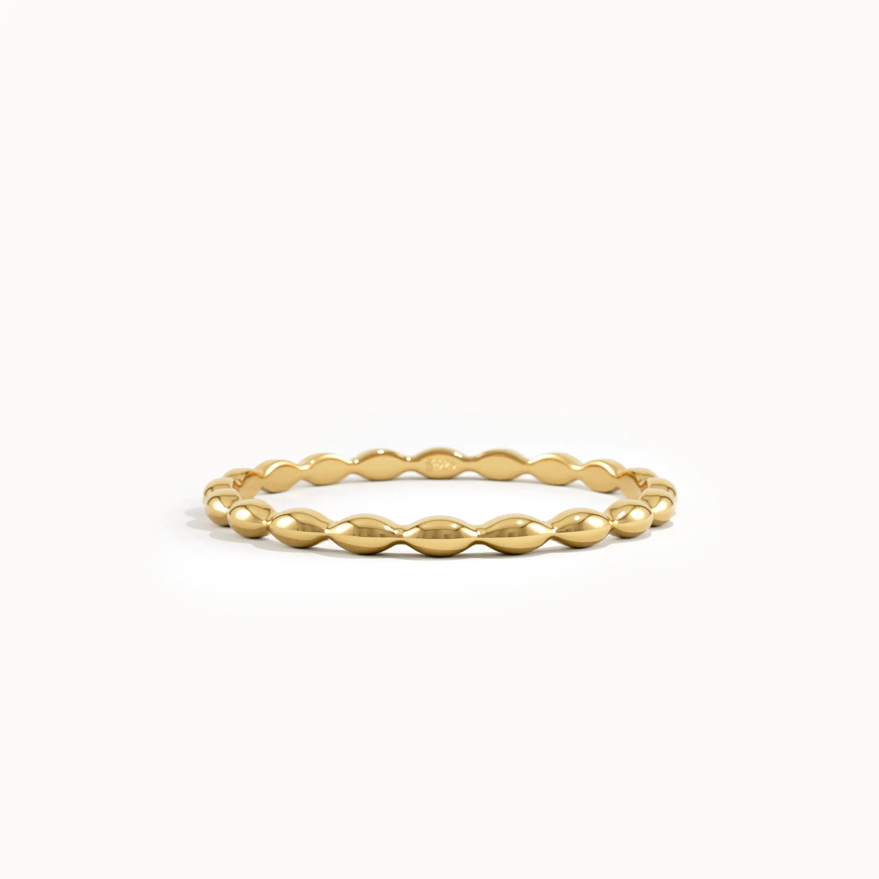 Beaded Stacking Ring - BRENNMORE 