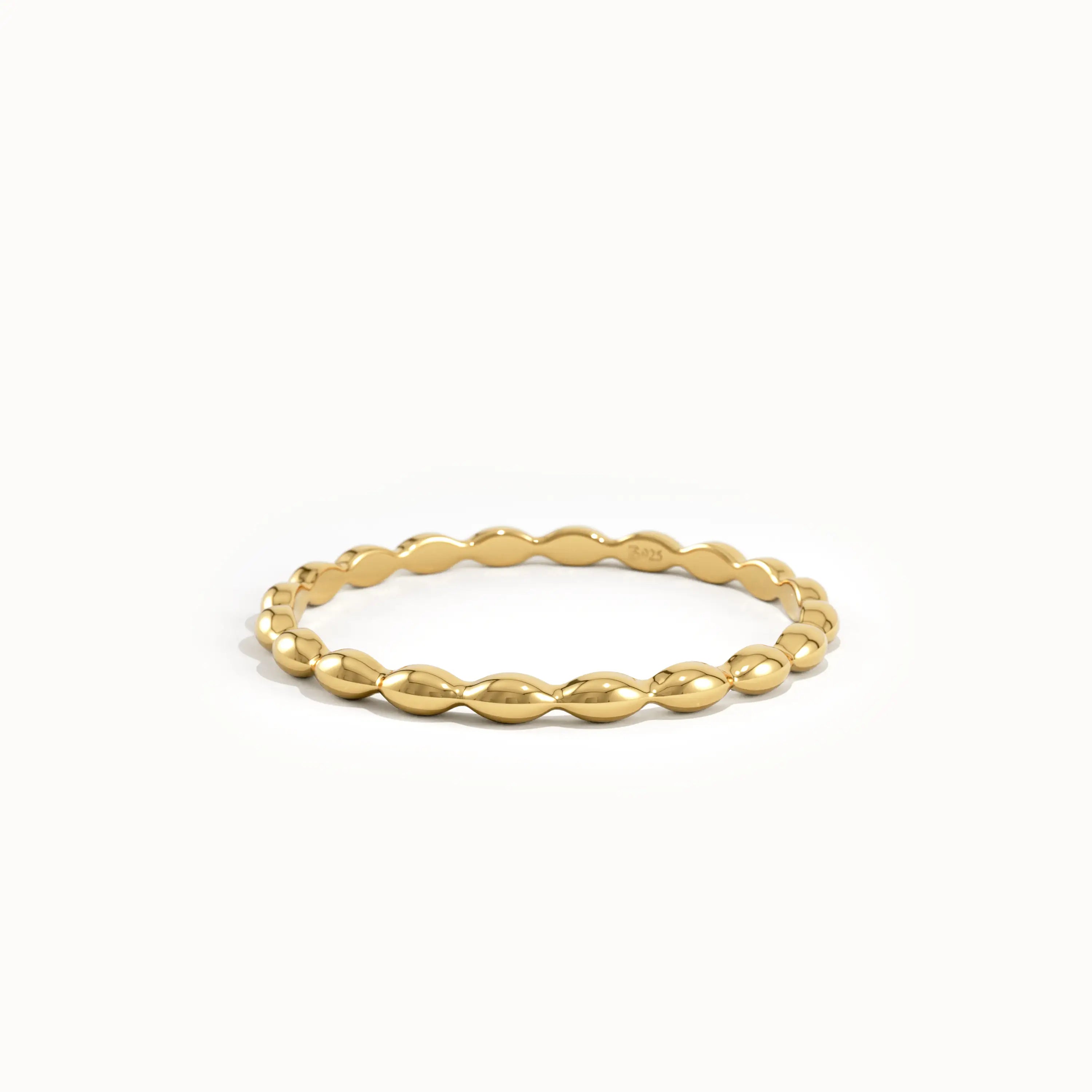 Beaded Stacking Ring - BRENNMORE 