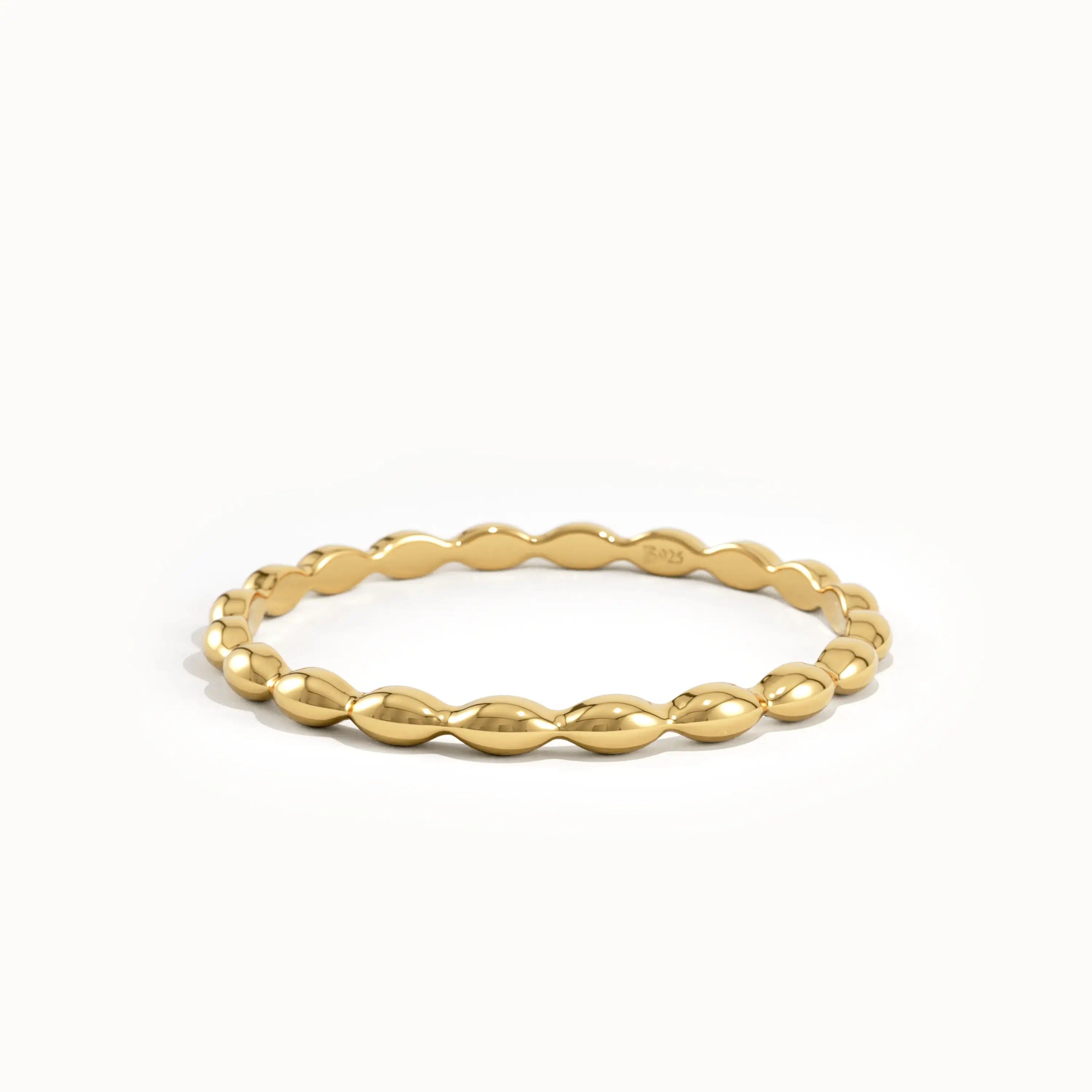 Beaded Stacking Ring - BRENNMORE 