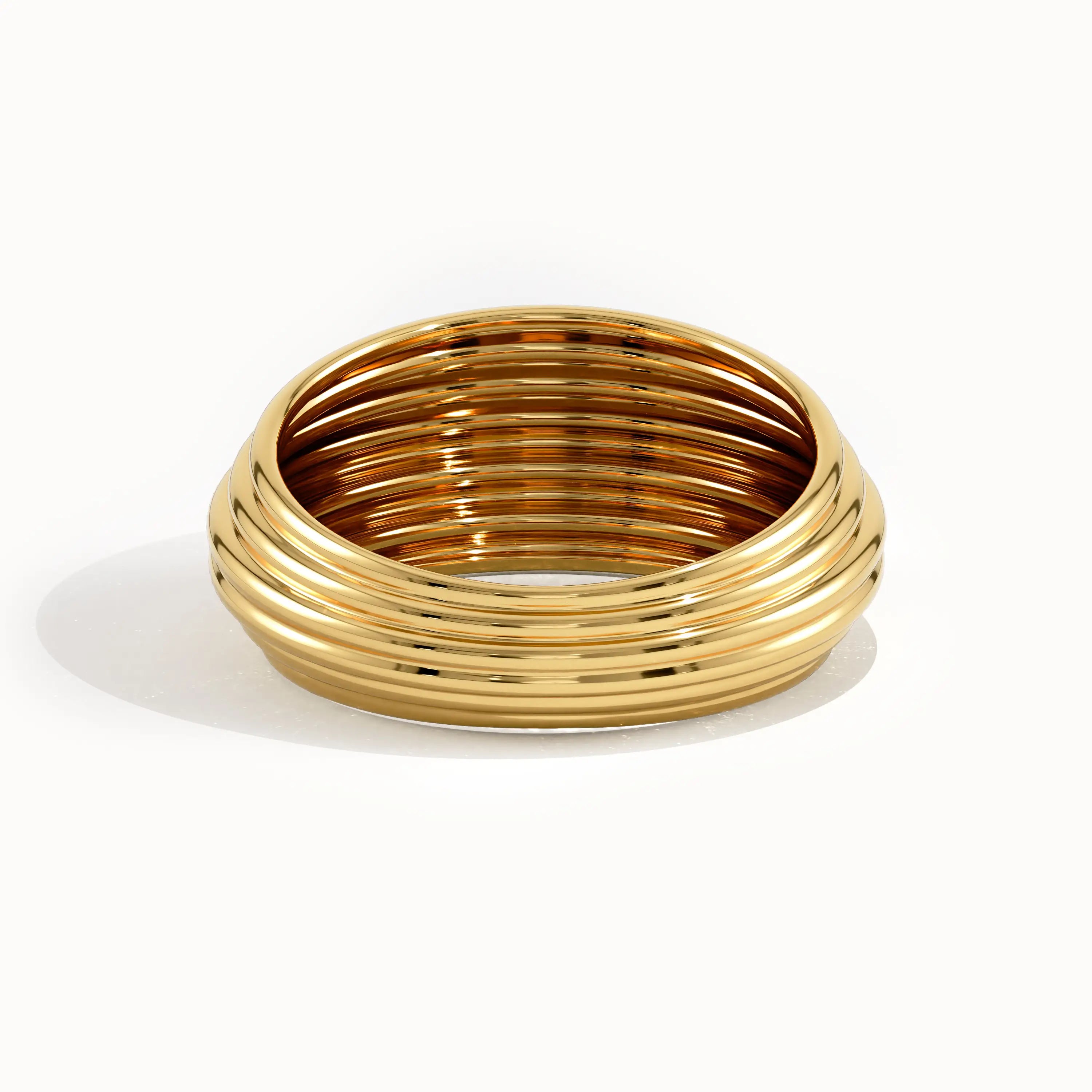 Line Dome Ring - BRENNMORE 