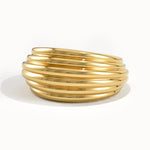 Line Dome Ring - BRENNMORE 