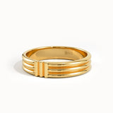 Line Wedding Band - BRENNMORE 