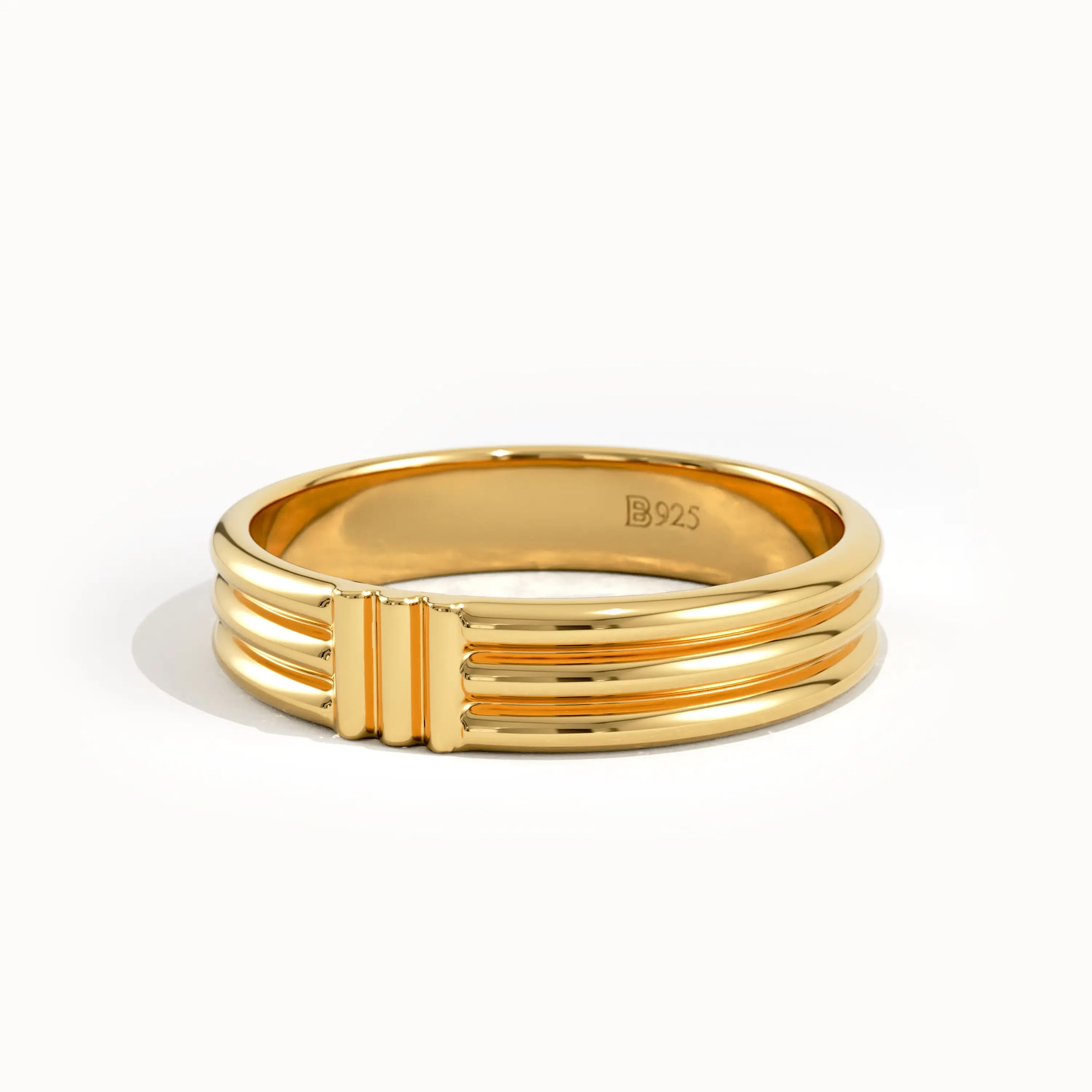 Line Wedding Band - BRENNMORE 