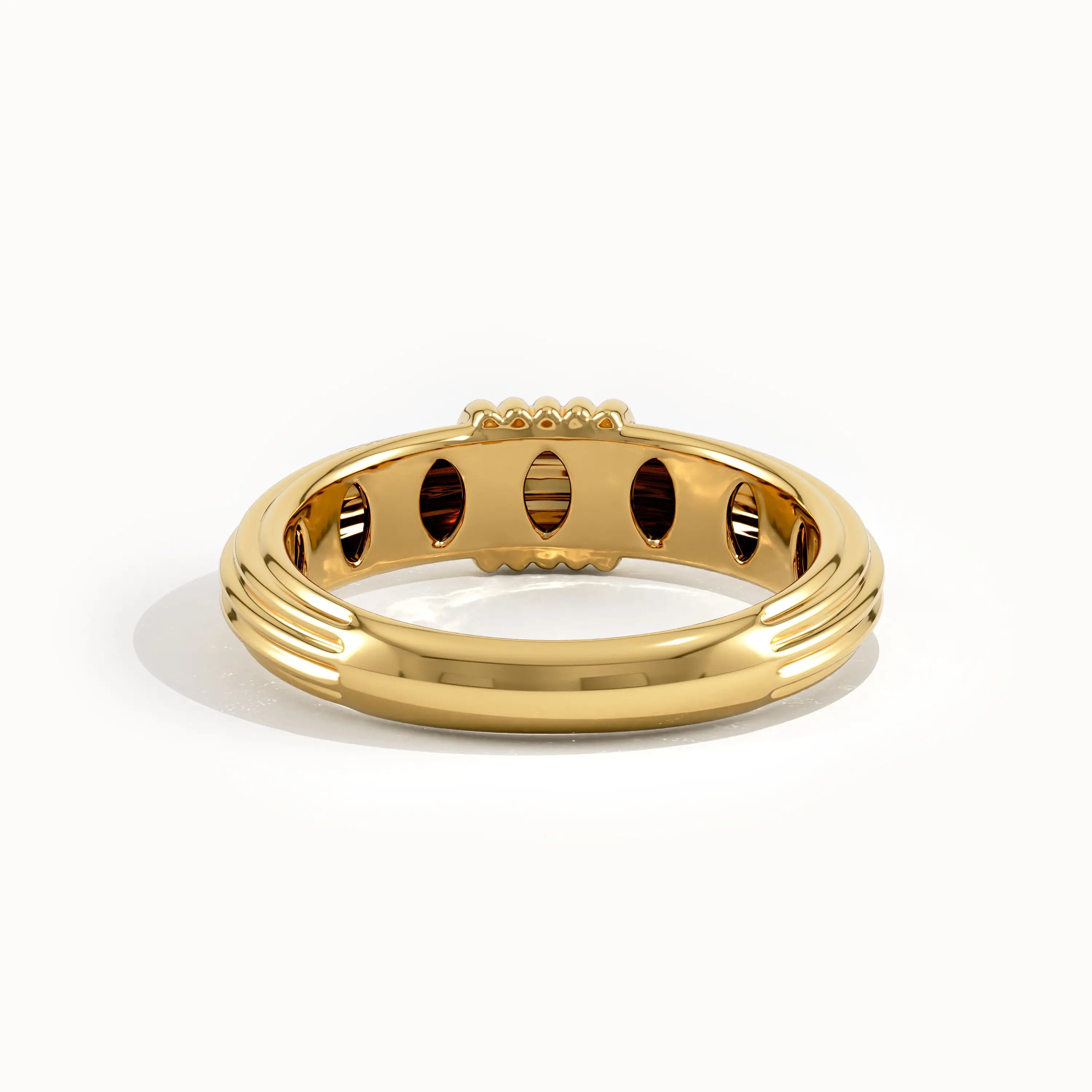 Ribbed Dome Ring - BRENNMORE 