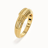 Ribbed Dome Ring My Store