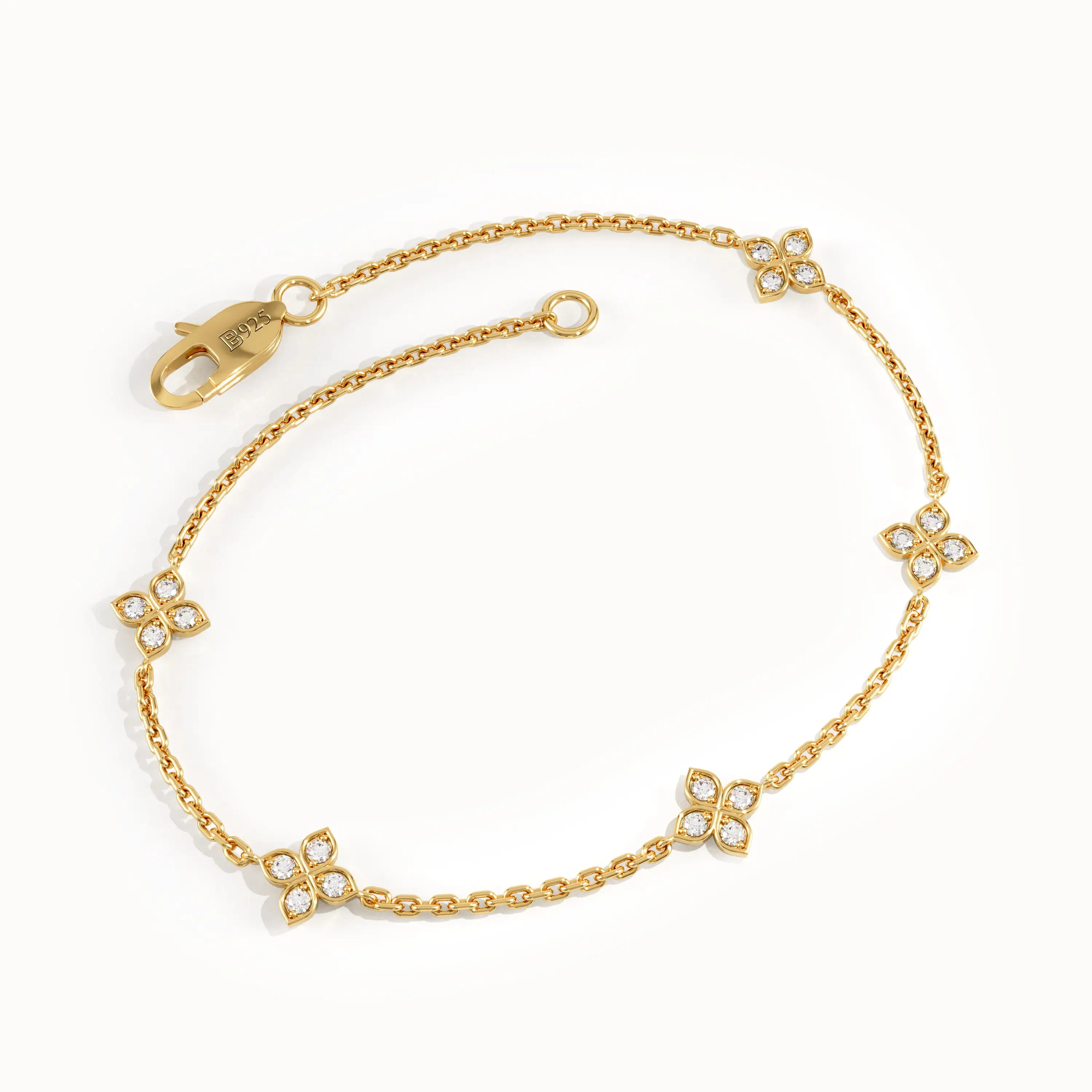 Clover Chain Bracelet - BRENNMORE 